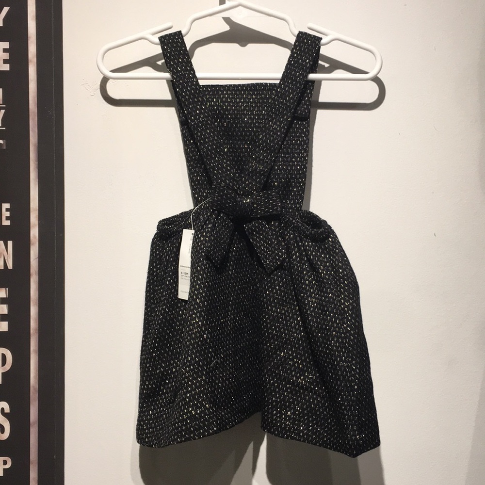 Old Navy Bib Dress Sz 6 - 12 Months